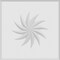 Ekena Millwork Standard Sedgwick Spiral Rosette With Rounded Edge, 7"W x 7"H x 1/2"P ROSP070X070X050SDG14 - alternate 3